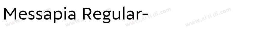 Messapia Regular字体转换